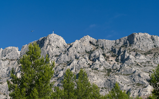 Famous mountain next to Aix en Provence