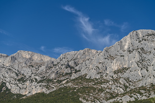 Famous mountain next to Aix en Provence