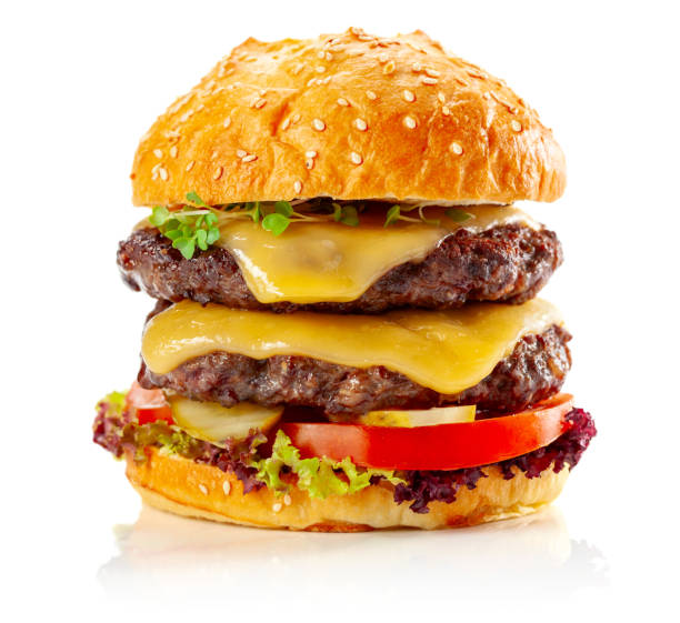 istock Fresh tasty burger isolated on white. 1774547724