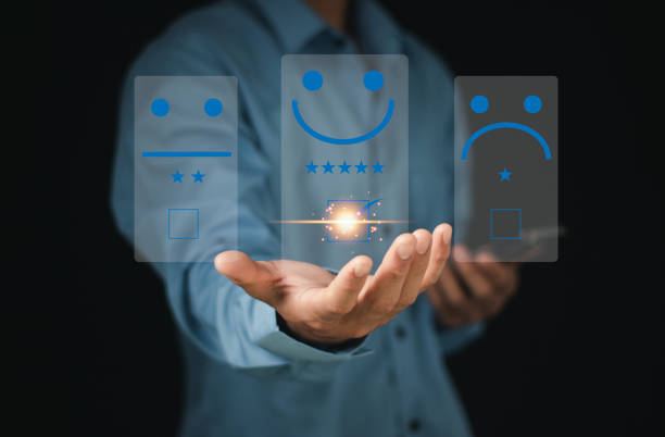 istock Customer service satisfaction survey concept. Customer service and Satisfaction concept, review, feedback, the best quality, Mental health and emotional state concept. 1774554701