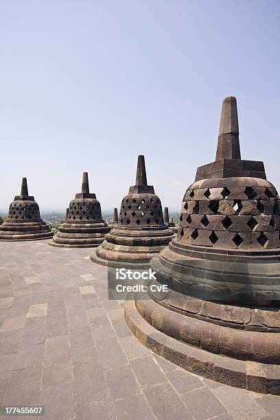 Borobodurtempel Stockfoto und mehr Bilder von Asien - Asien, Außenaufnahme von Gebäuden, Borobodur-Tempel
