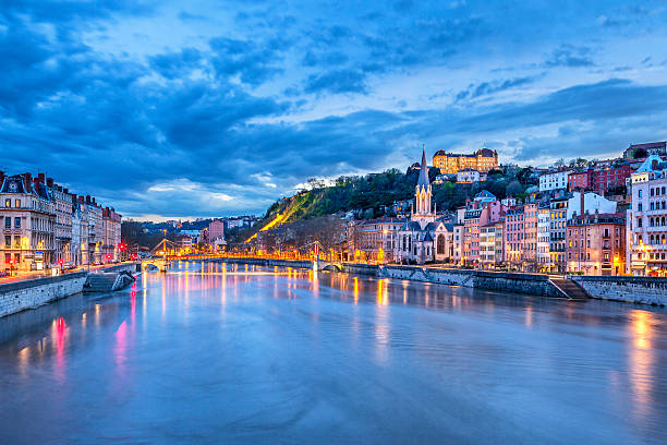 istock The Saone river in Lyon city 177455781