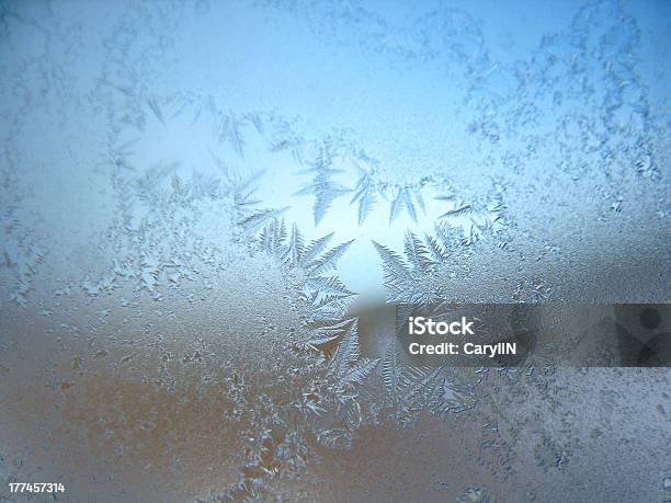 Gefrorene Winter Fenster Stockfoto und mehr Bilder von Abstrakt - Abstrakt, Bildhintergrund, Bildkomposition und Technik