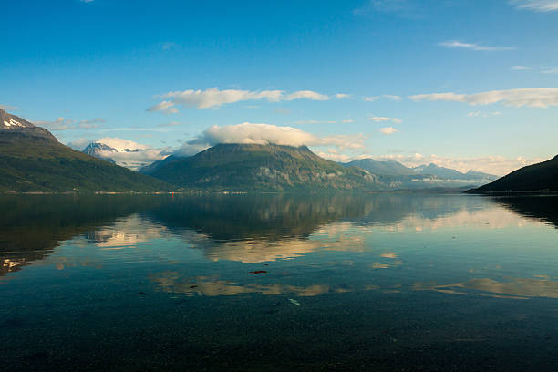 istock Norwegian fjord and mountains. 177457431