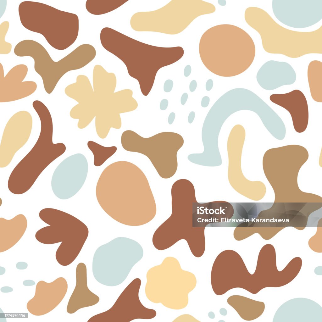 Shape Texture Hd Different Shapes Seamless Pattern Minimalistic Shape Texture Beautiful ...