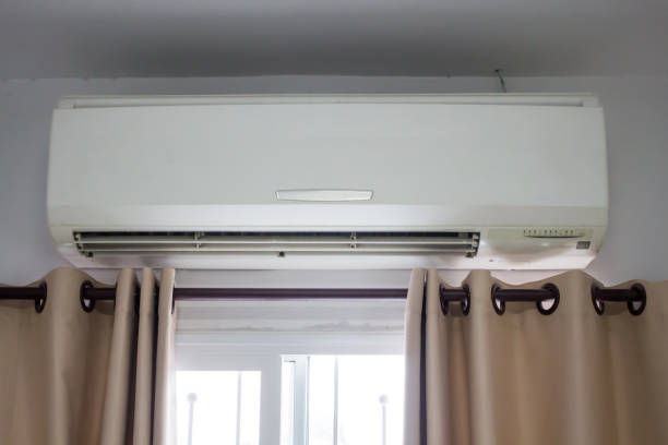 istock The air conditioner is cooled in bedroom. 1774599865