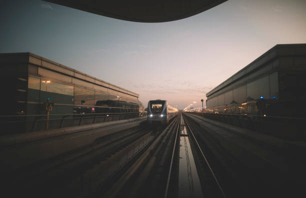 istock Dusk at Dubai metro station 1774620591