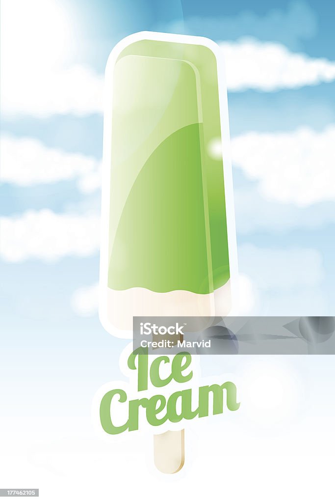 Crème glace - clipart vectoriel de Aliment libre de droits