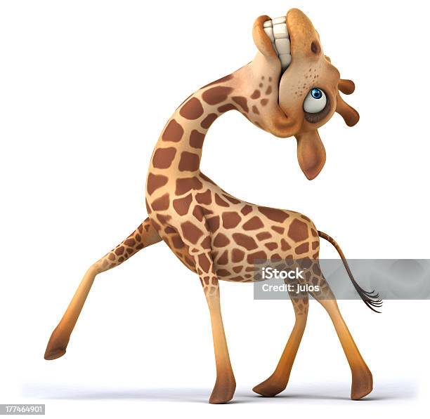 Zabawa Giraffe - zdjęcia stockowe i więcej obrazów Żyrafa - Żyrafa, Brązowy, Dowcip rysunkowy