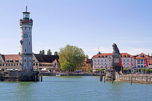 istock Lighthouse of Lindau in Lake Constance, Germany 177470469