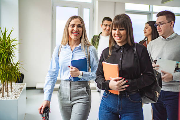 istock Group of university students walking to classroom on campus 1774738818