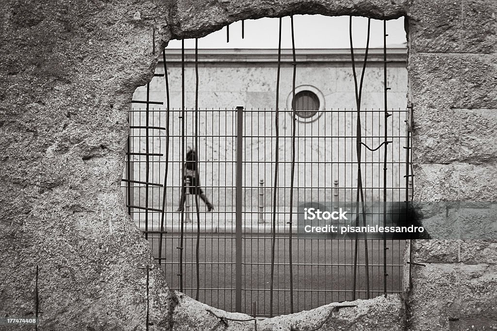 Squarcio Berlinese - Lizenzfrei Berliner Mauer Stock-Foto
