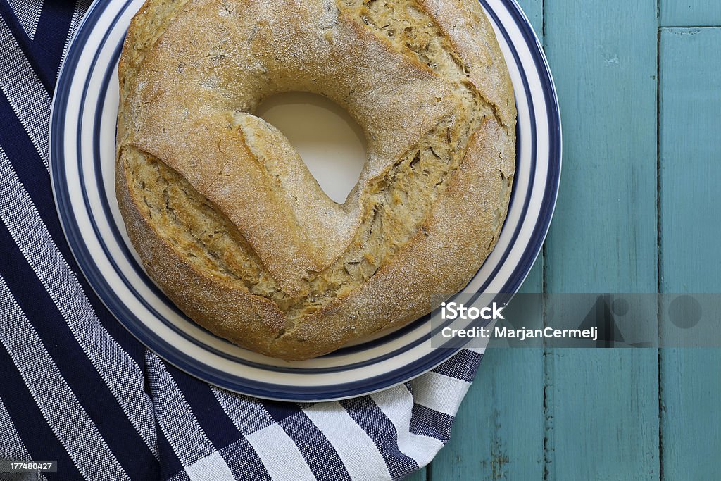 Redondo de batata com Alecrim Pão - Royalty-free Alecrim Foto de stock