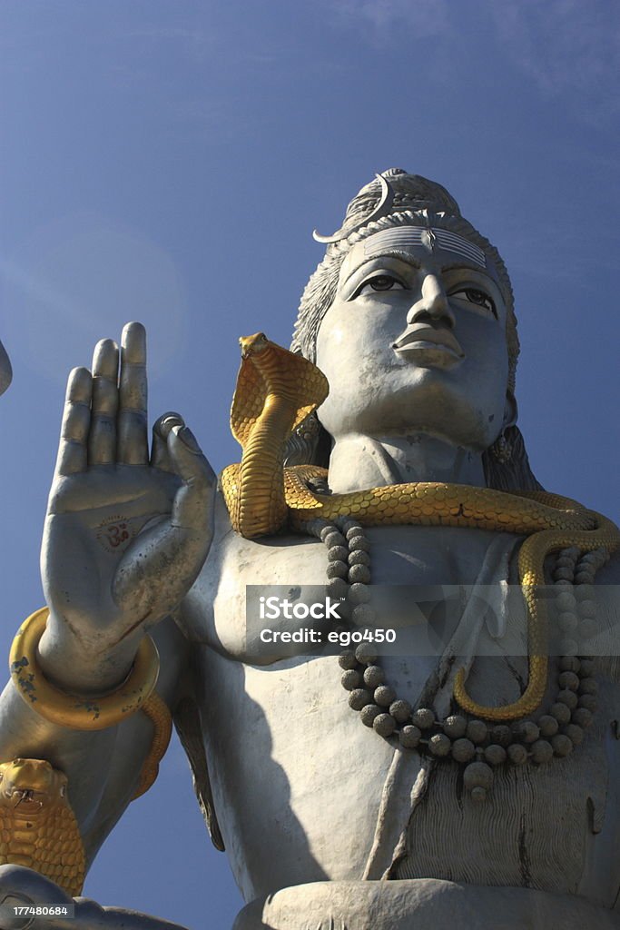 Shiva Statue - Zbiór zdjęć royalty-free (Architektura)