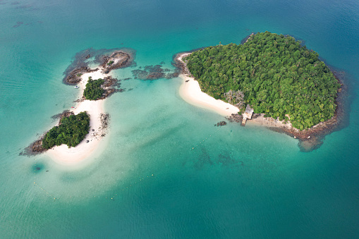 Isolated islands in the bay of Angra dos Reis