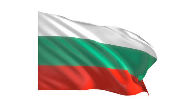 istock Bulgaria national flag on white background. 1774860668