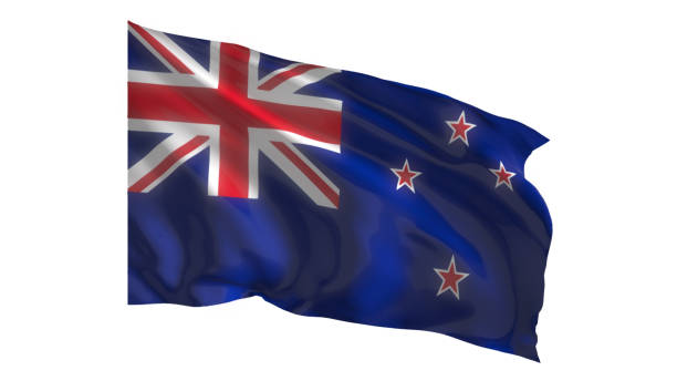 istock New Zealand national flag on white background. 1774875768