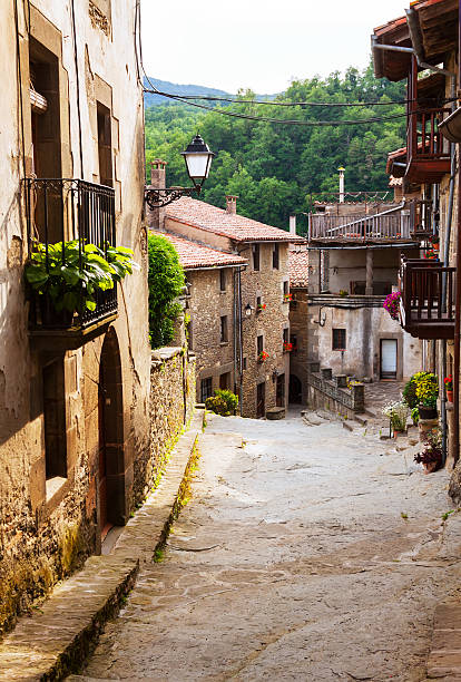 istock street of catalan town in Pyrenees 177487953