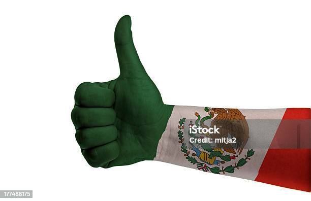 Messico Pollice Alzato - Fotografie stock e altre immagini di Bandiera del Messico - Bandiera del Messico, America Latina, Amore