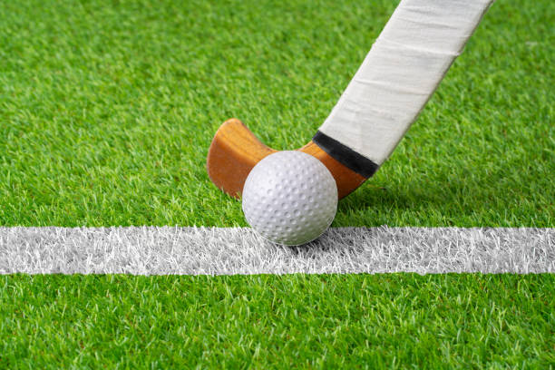 hitting the hockey ball