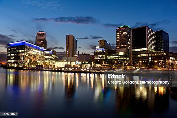 Media City - zdjęcia stockowe i więcej obrazów Manchester - Anglia - Manchester - Anglia, Anglia, Architektura