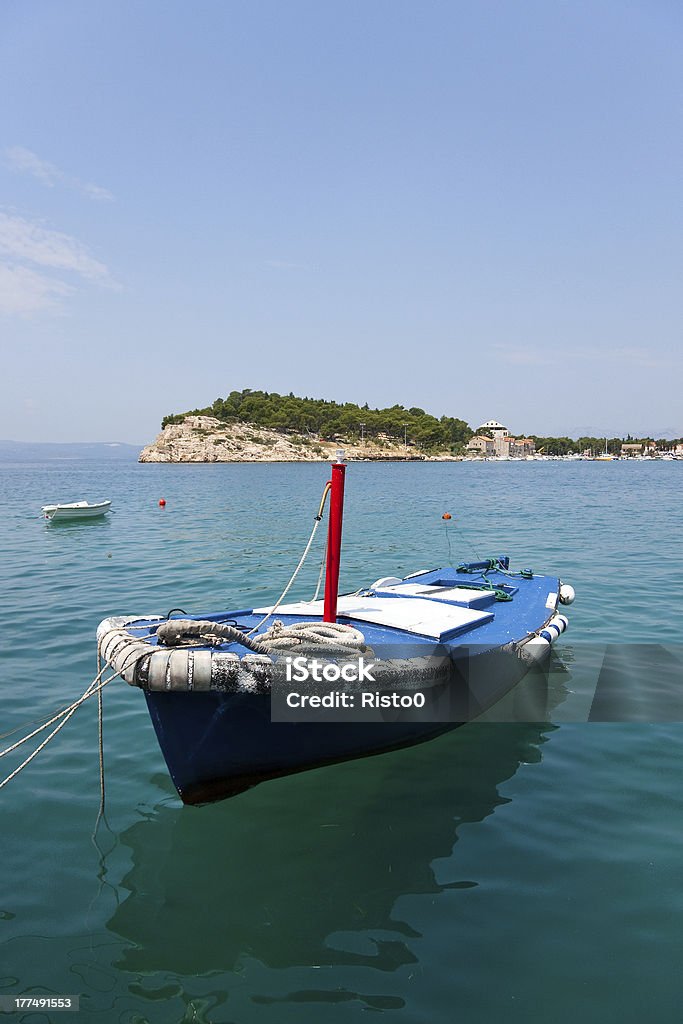 Boot auf dem Wasser - Lizenzfrei Blau Stock-Foto