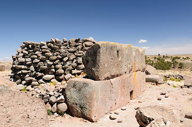 istock Inca ruins in Sillustani, Titicaca lake, Peru 177492681