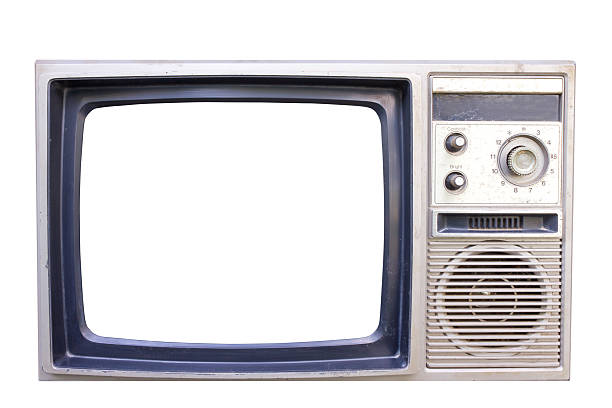 istock old vintage TV isolated on white background 177492985