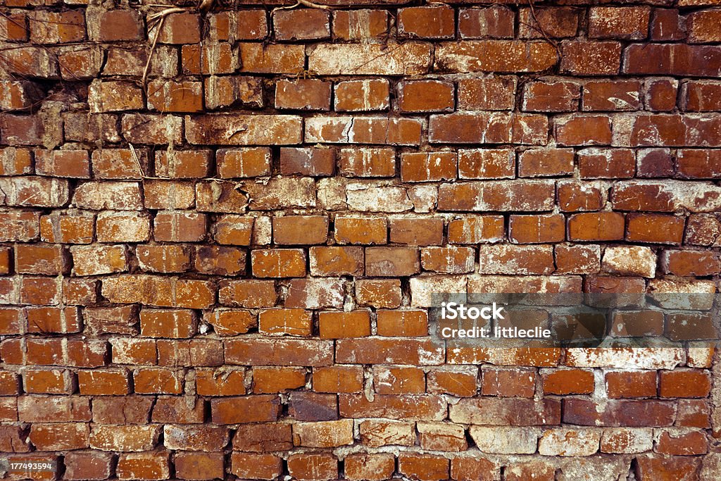 grungy 壁のブラウン - レンガの壁のロイヤリティフリーストックフォト
