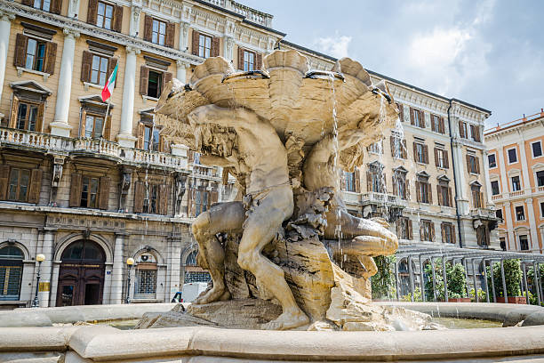 istock Fountain in Piazza Vittorio Veneto | Trieste - Italy 177493743