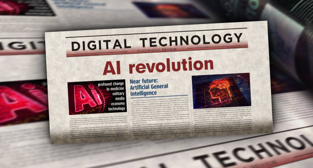 istock AI revolution and artificial intelligence technology newspaper printing media 1774937631