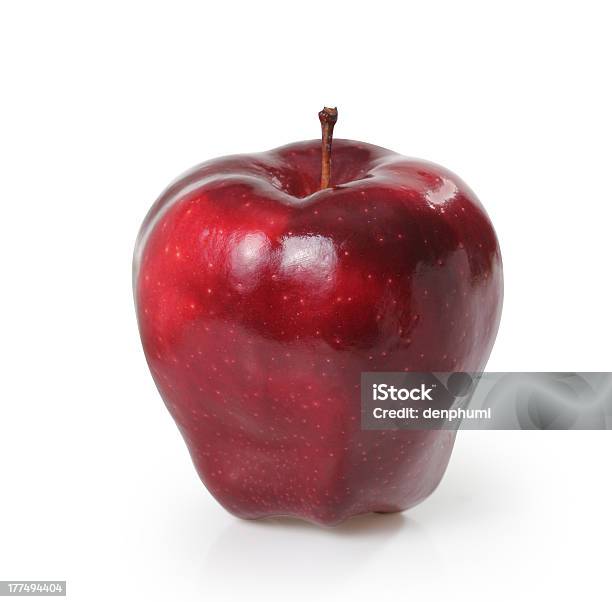 Red Apple Stock Photo - Download Image Now - Red Delicious Apple, Apple - Fruit, Close-up