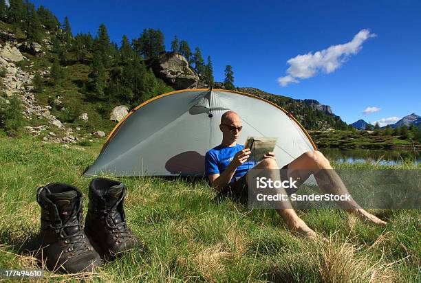 Relaxing Feet Stock Photo - Download Image Now - Hiking, Map, Ticino Canton