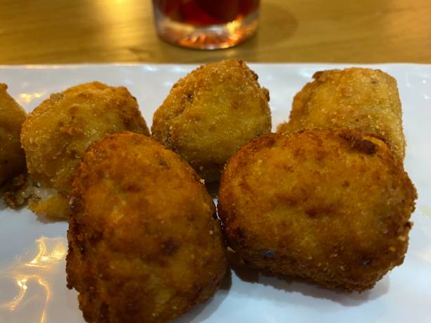 istock Spain - food- crochetas ( potatoes balls with ham and cheese) 1774959398