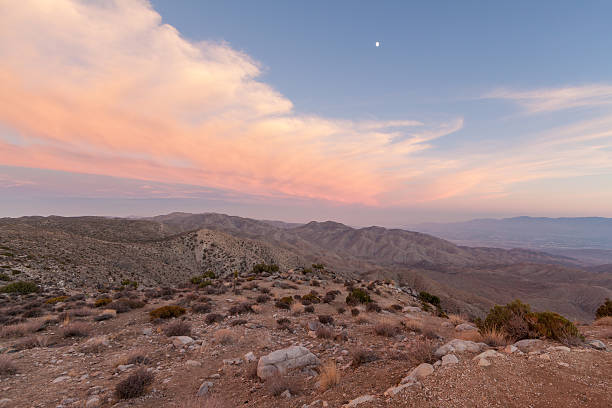 istock Moon over Keys View - Joshua Tree National Park 177497772