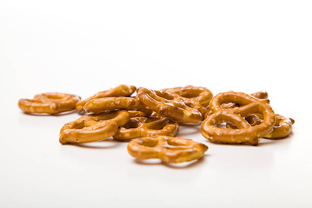 istock Pile of Pretzels Isolated on White 177498168