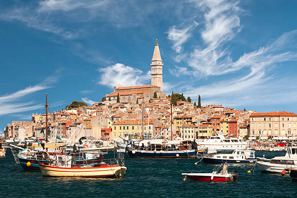 istock the old town Rovinj and marina 177498498