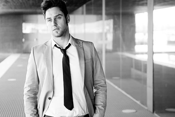 istock Attractive young businessman in an office building 177498681
