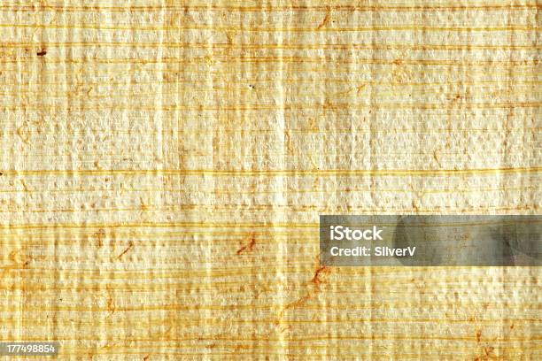 Foto de Papiro Detalhe e mais fotos de stock de Amarelo - Amarelo, Antigo, Arcaico