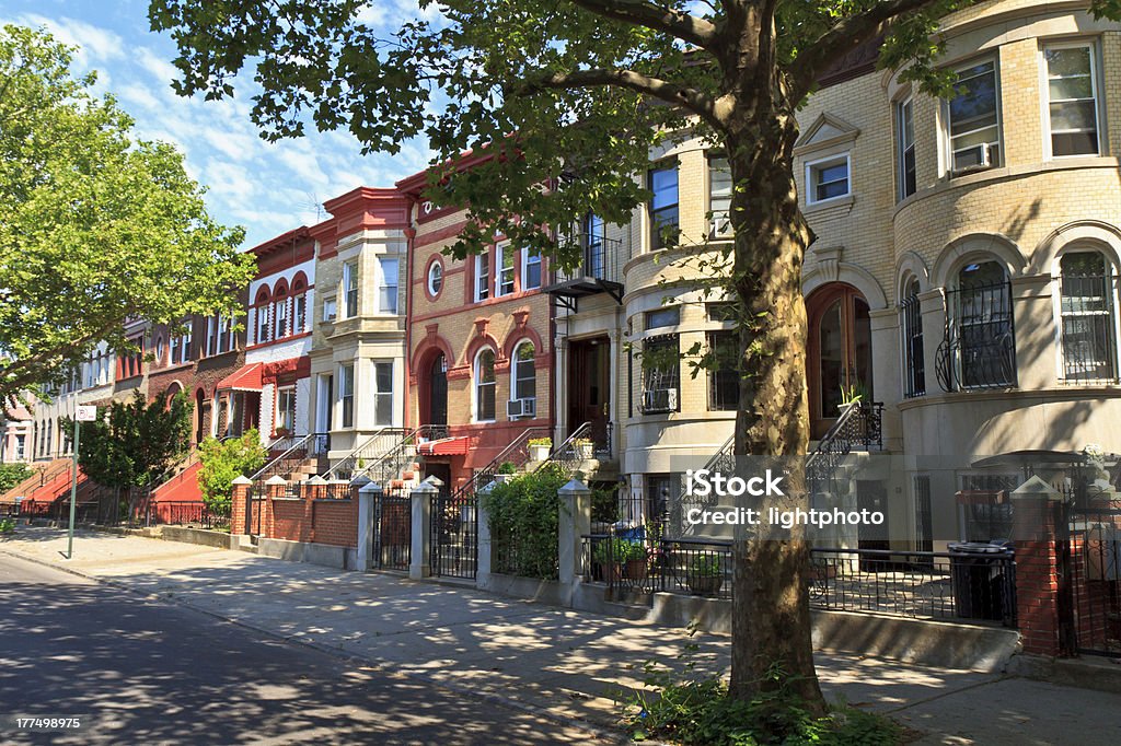 Crown wysokości Brick Rezydencje - Zbiór zdjęć royalty-free (Brooklyn - Nowy Jork)