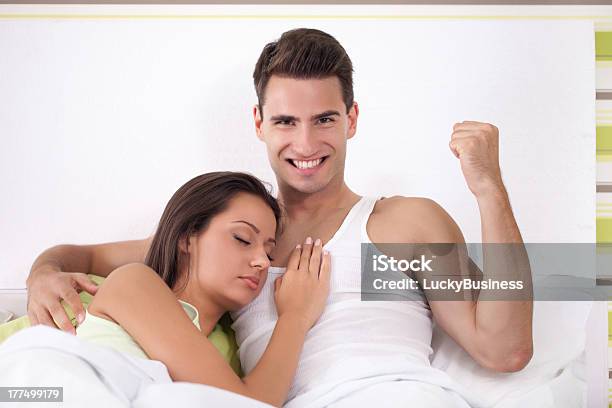 Guy Happy For His Last Night Stock Photo - Download Image Now - 20-29 Years, Adult, Beautiful People