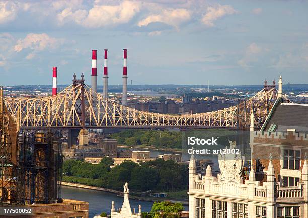 Foto de Ponte De Queensboro Nova York e mais fotos de stock de Arranha-céu - Arranha-céu, Característica arquitetônica, Cidade