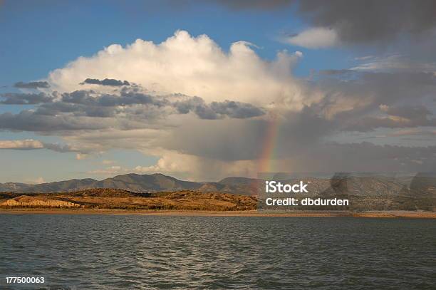 Foto de Arcoíris No Yuba Lake State Park Utah e mais fotos de stock de Lago - Lago, Parque Estadual, Utah