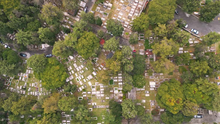 Graveyard in Mexico City