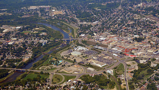 istock Brantford, downtown aerial 177500127