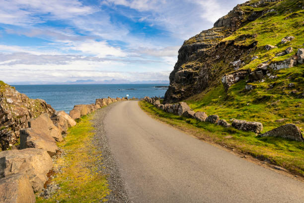 istock Panoramic view of Staffin beach, Highlands, Scotland 1775008013