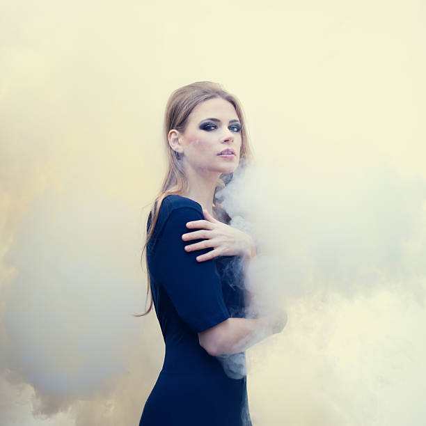istock girl in smoke 177501025