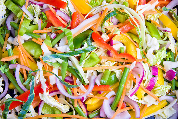 Stir Fry Vegetables stock photo