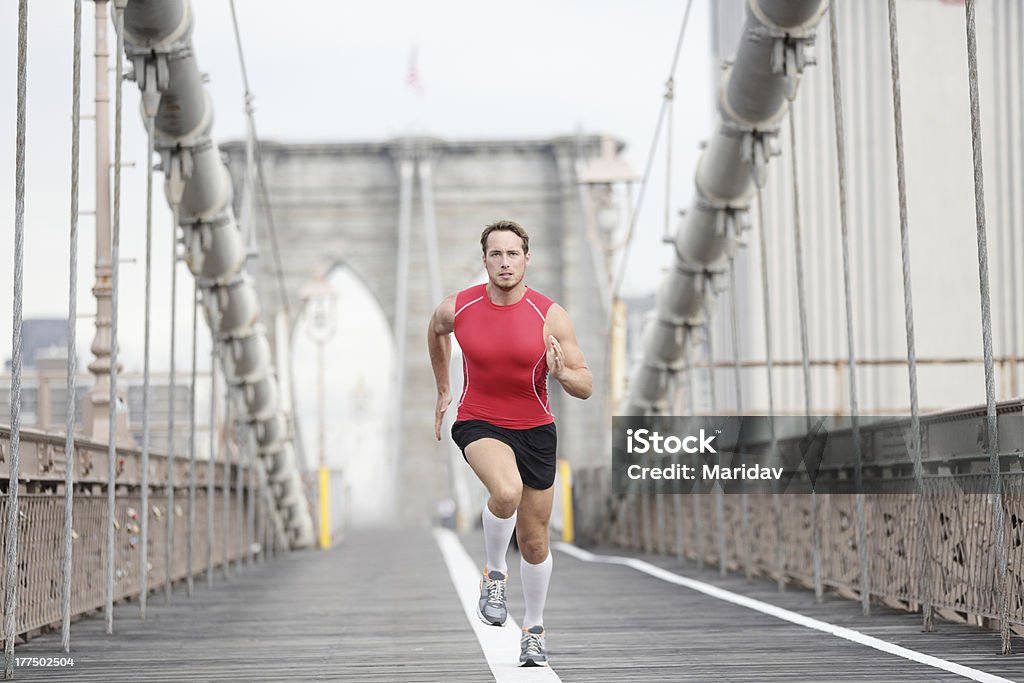 Corredor hombre corriendo - Foto de stock de Correr libre de derechos