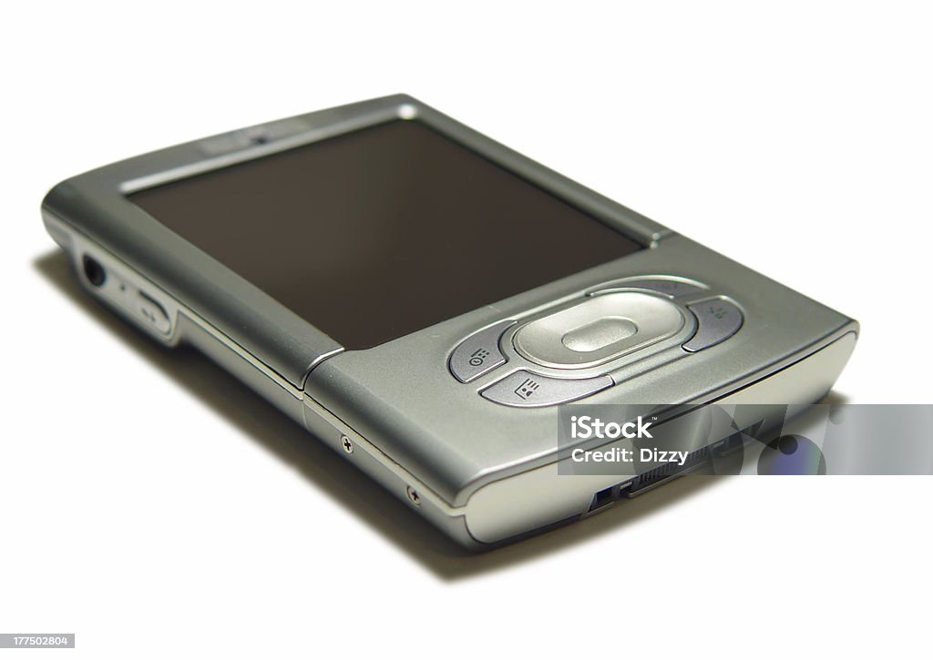 Gadgets: PDA on white background. New model PDA on white background. View my other isolated images Business Stock Photo